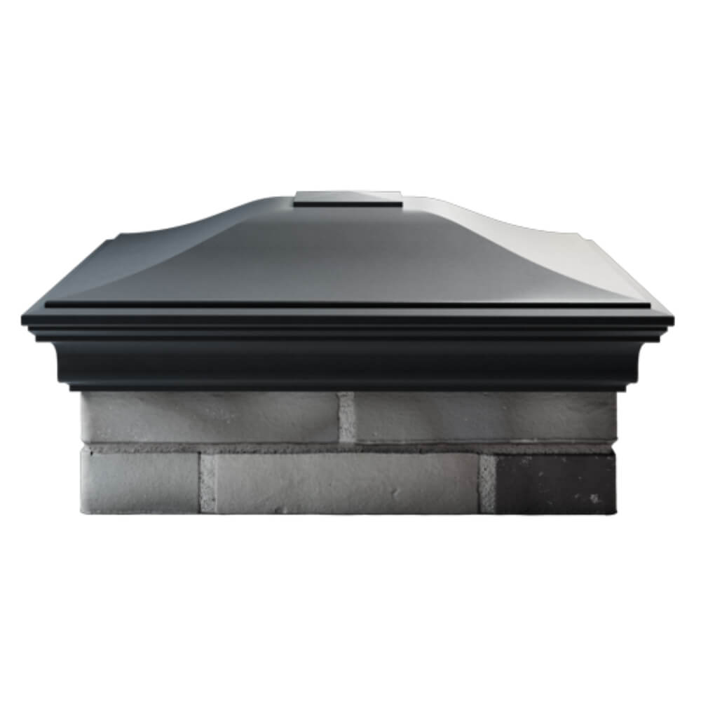 Колпак Zking Монблан Серый на столб 2х2 кирпича (515х515мм)